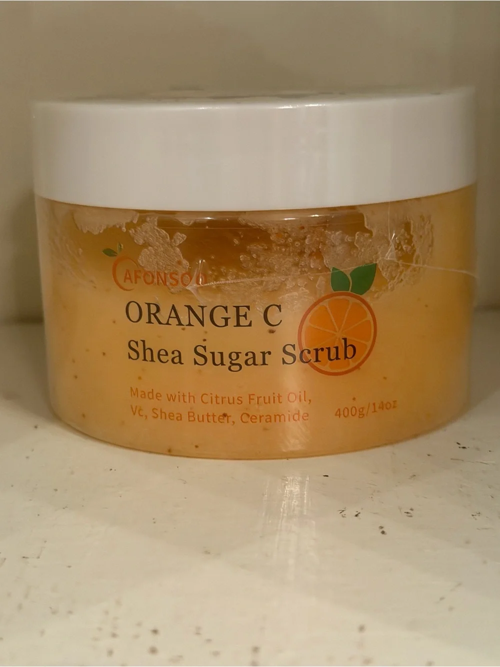 Orange C Shea Sugar Scrub - Orange